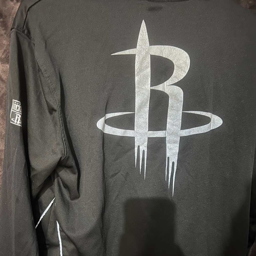 Houston Rockets Half Zip Sweater Size Medium - Picture 3 of 3